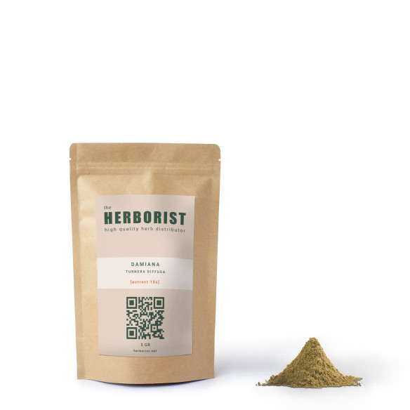 Damiana extract 10x -  Turnera diffusa Herborist - 1 Damiana extract 10x -  Turnera diffusa Herborist - 1