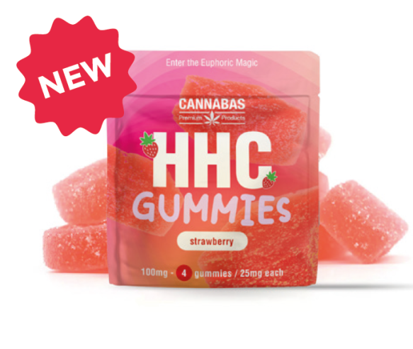 HHC Gummies 25mg - Fraise