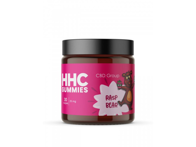 HHC Gummies - 25mg - Raspberry