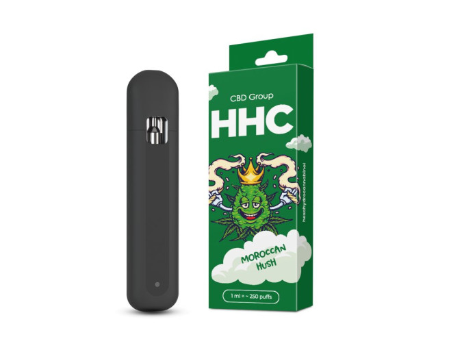 HHC Vape Pen - 0.5ml - 125 Puffs - Morocan Hush  - 1