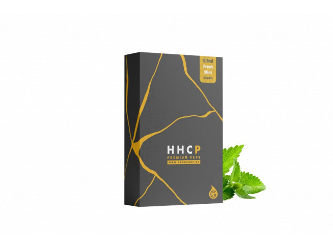 HHC-P Vape Pen - 0.5ml - 125 Puffs - Peppermint  - 1