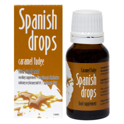 Spanish Drops Caramel Fudge – 15ml