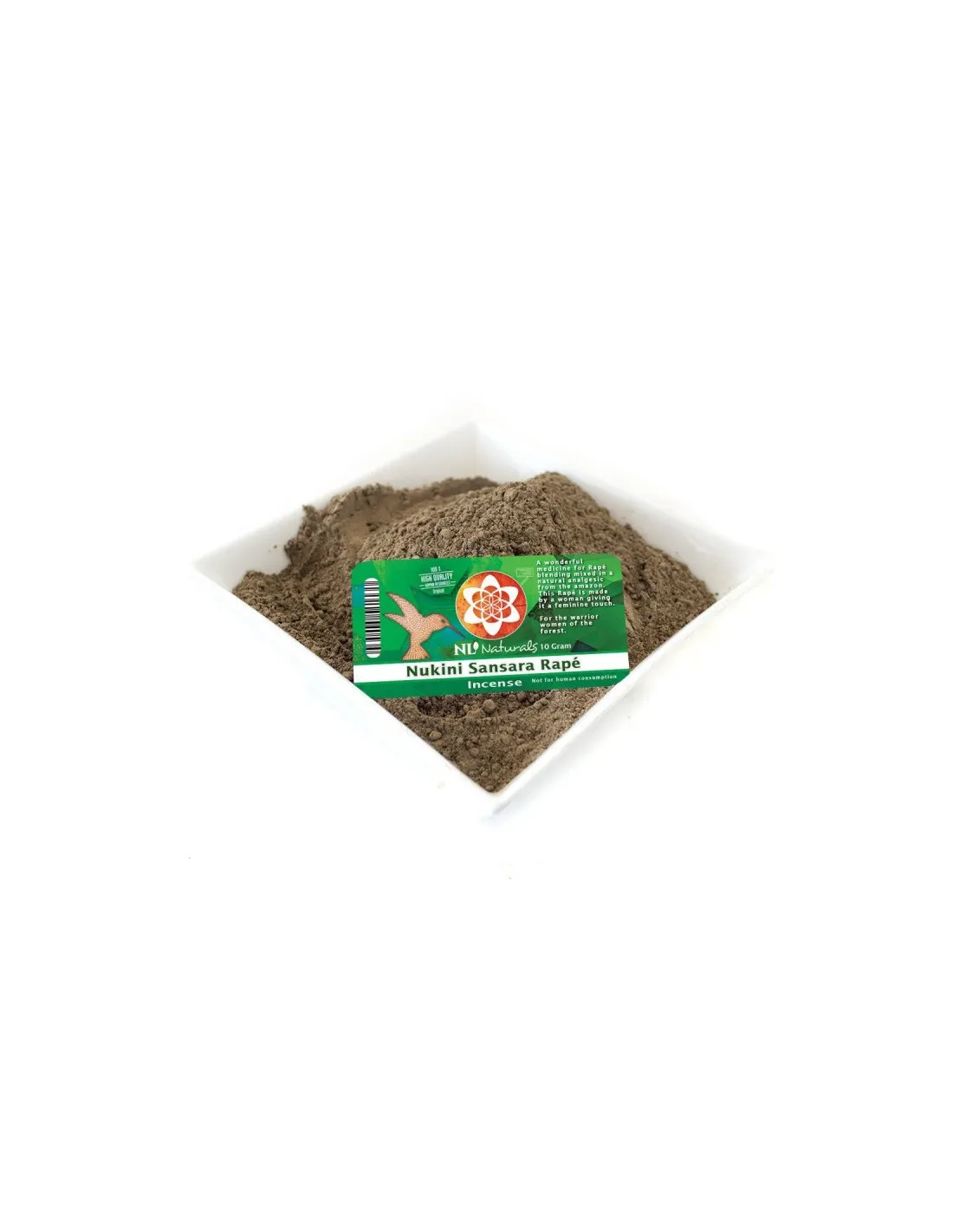 Rapé (Rapeh) Cacao Mélange Nukini/Tsunu - 5g, Produit Chamanique Brésilien, Neuf