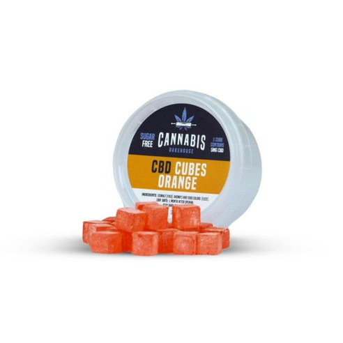 CBD Candy Cubes Orange  - 1