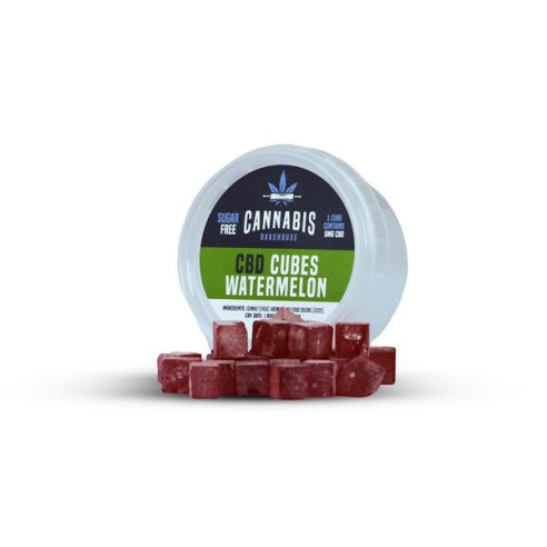 CBD Candy Cubes Watermelon  - 1