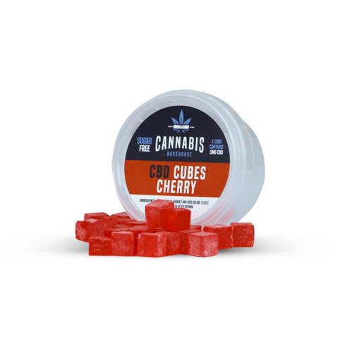 CBD Candy Cubes Cherry  - 1
