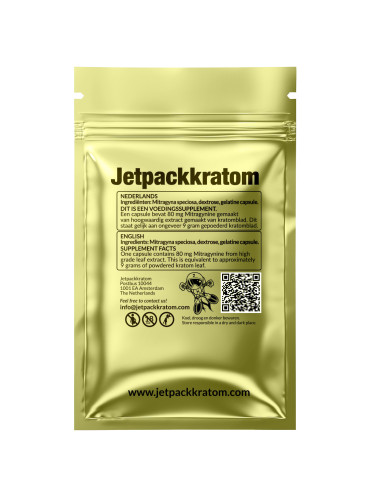 Kratom Gold 80 mg extract capsules  - 2