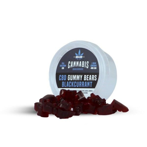 CBD Gummy bears Blackcurrant