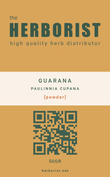 Guarana - Paullinia cupana - polvere Herborist - 2 Guarana - Paullinia cupana - polvere Herborist - 2