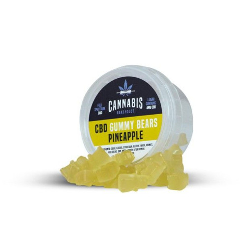 CBD Gummy bears Pineapple