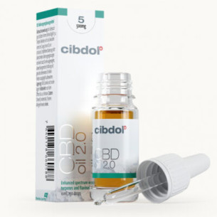 CBD 2.0 Hemp oil 5% (500mg) – 10ml  - 1