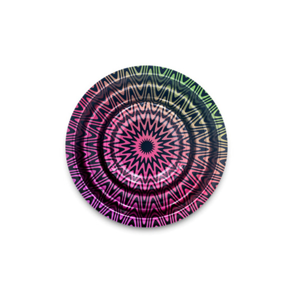 Metal Ashtray Trippy 3  (136 mm)  - 1 Metal Ashtray Trippy 3  (136 mm)  - 1