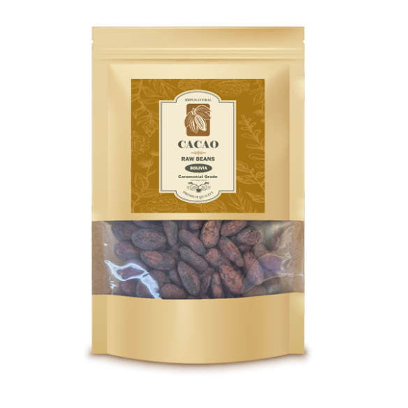 Raw cacao beans bolivia ceremonial grade - 200 gram  - 1 Raw cacao beans bolivia ceremonial grade - 200 gram  - 1