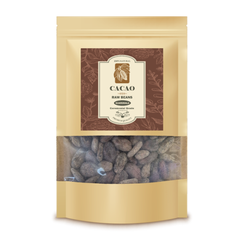 Raw cacao beans guatamala ceremonial grade - 200 gram  - 1
