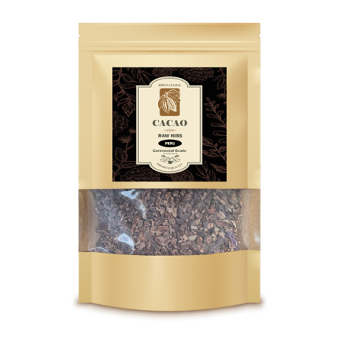 Raw cacao nibs peru ceremonial grade - 200 gram  - 1