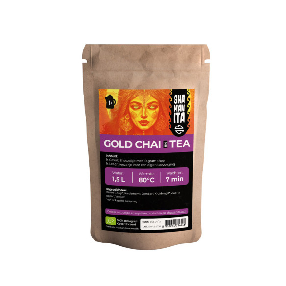 Gold Chai BIO Tea 1 x 10 gram  - 1 Gold Chai BIO Tea 1 x 10 gram  - 1
