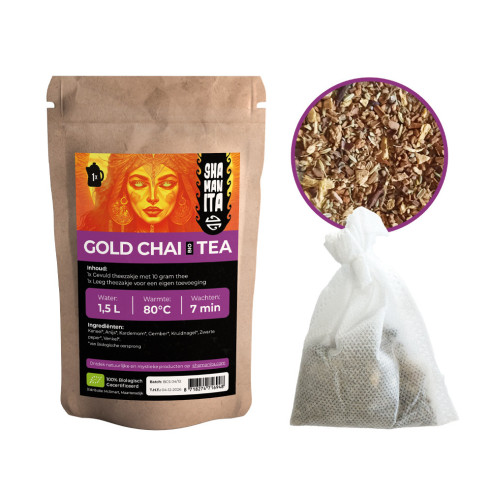Gold Chai BIO Tea 1 x 10 gram  - 2