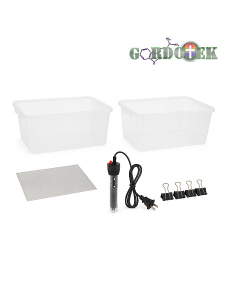 GordoTEK - Complete Hardware Kit – Totes, Heater, Screen, and Clips