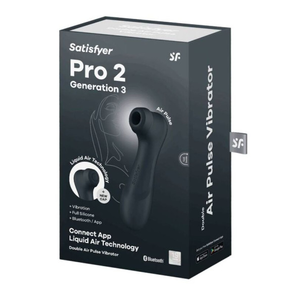 SATISFYER - PRO 2 GENERACIÓN 3 BLACK BLUETOOTH & APP  - 2 SATISFYER - PRO 2 GENERACIÓN 3 BLACK BLUETOOTH & APP  - 2