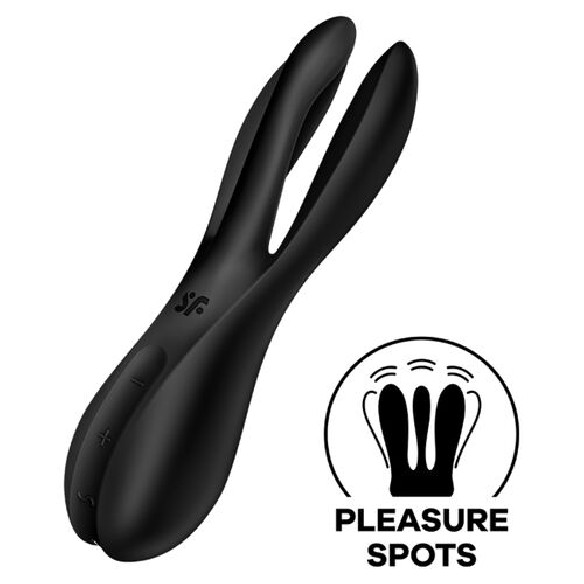 SATISFYER - THREESOME 2 VIBRATOR  - 3 SATISFYER - THREESOME 2 VIBRATOR  - 3