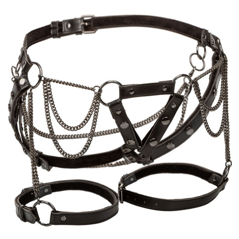 CALEXOTICS - EUPHORIA MULTICHAIN THIGH HARNESS PREMIUM  - 4