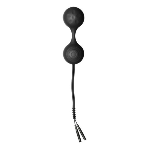 ELECTRASTIM - LULA SILICONE BLACK KEGEL EXCERSISOR  - 1 ELECTRASTIM - LULA SILICONE BLACK KEGEL EXCERSISOR  - 1