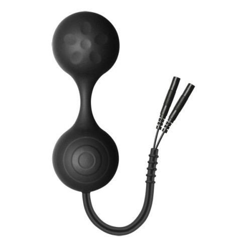 ELECTRASTIM - LULA SILICONE BLACK KEGEL EXCERSISOR  - 2