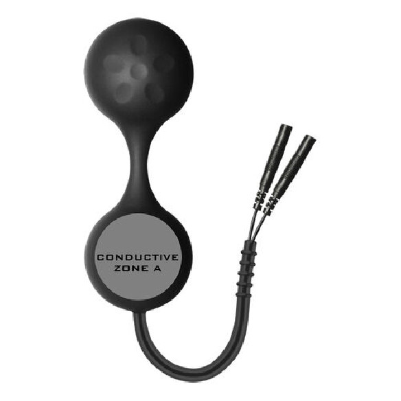 ELECTRASTIM - LULA SILICONE BLACK KEGEL EXCERSISOR  - 3 ELECTRASTIM - LULA SILICONE BLACK KEGEL EXCERSISOR  - 3