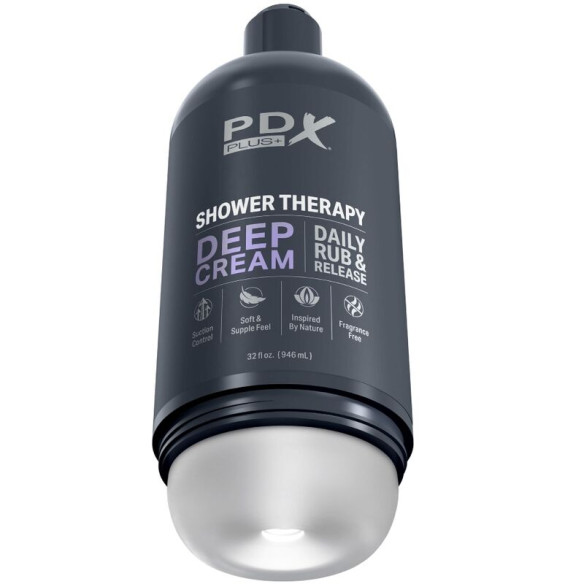 PDX PLUS - STROKER MASTURBATOR DISCREET DEEP CREAM SHAMPOO BOTTLE DESIGN  - 5 PDX PLUS - STROKER MASTURBATOR DISCREET DEEP CREAM SHAMPOO BOTTLE DESIGN  - 5
