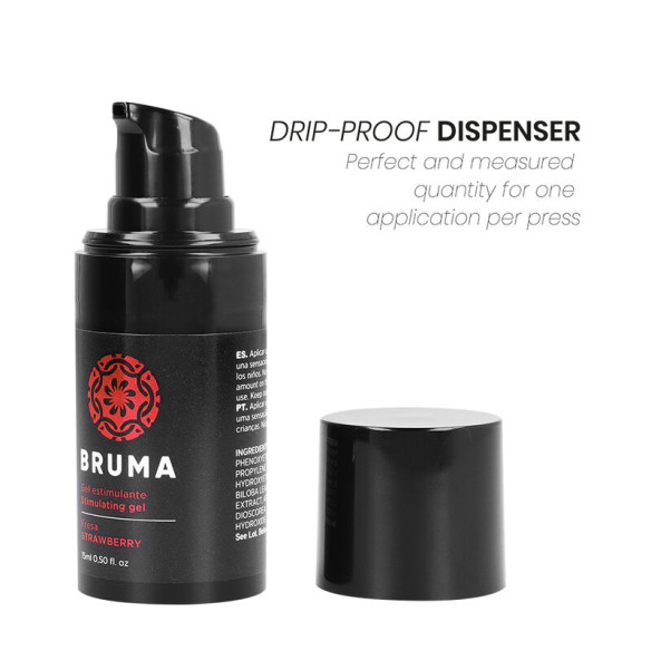 BRUMA - STRAWBERRY FLAVOR INTENSIFYING BALM 15 ML  - 2 BRUMA - STRAWBERRY FLAVOR INTENSIFYING BALM 15 ML  - 2