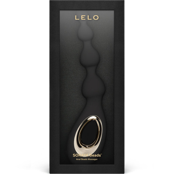 LELO - SORAYA BEADS BLACK ANAL MASSAGER  - 3 LELO - SORAYA BEADS BLACK ANAL MASSAGER  - 3