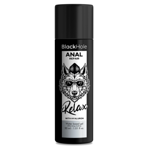 BLACK HOLE - ANAL REPAIR WATER BASED RELAX WITH HYALURON 30 ML  - 1