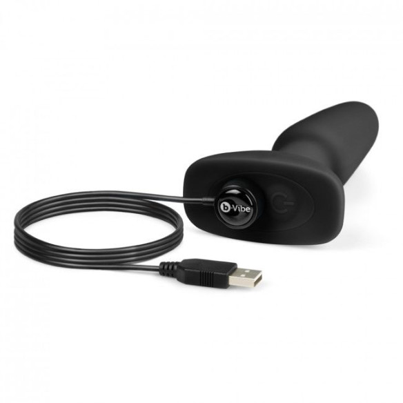 B-VIBE - RIMMING REMOTE CONTROL ANAL PLUG 2 BLACK  - 4 B-VIBE - RIMMING REMOTE CONTROL ANAL PLUG 2 BLACK  - 4