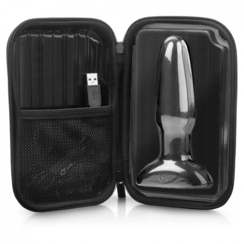 B-VIBE - RIMMING REMOTE CONTROL ANAL PLUG 2 BLACK  - 5