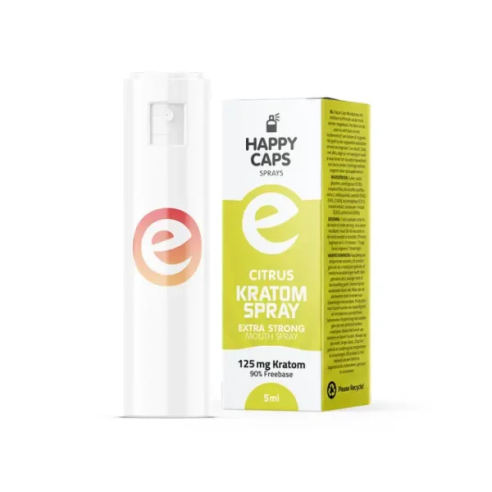 Happy Caps – Kratom Spray – Citrus (5 ml)  - 1