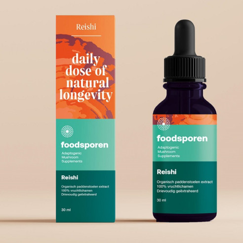 Foodsporen Reishi extract 30 ml  - 1