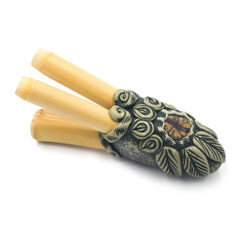 Bamboo Kuripe - Double Barrel  - 1