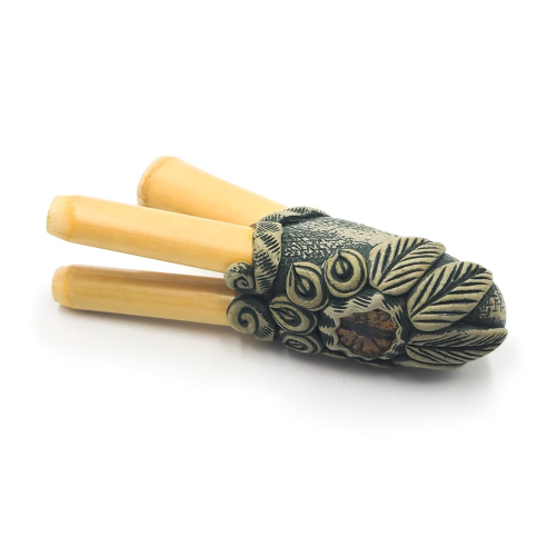 Bamboo Kuripe - Double Barrel  - 2