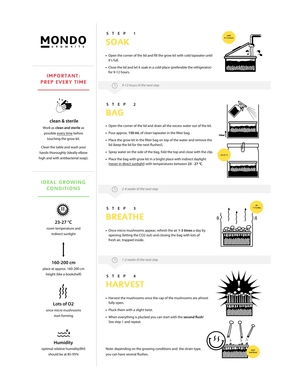 Sterilized grow kit-Whole oats-"Mushbag - Spawn Bag"