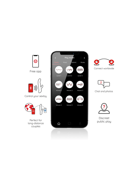 ONINDER - OSLO VIBRATION & ROTATION BLACK - FREE APP