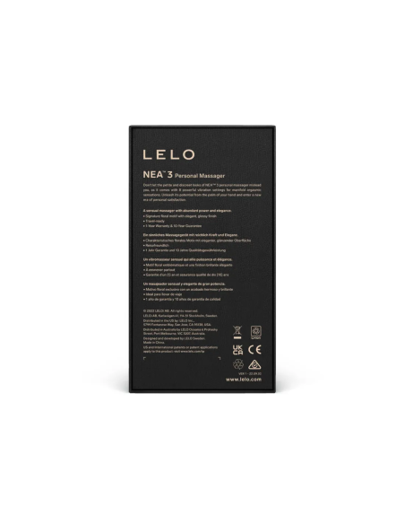 LELO - NEA 3 PERSONAL MASSAGER BLACK