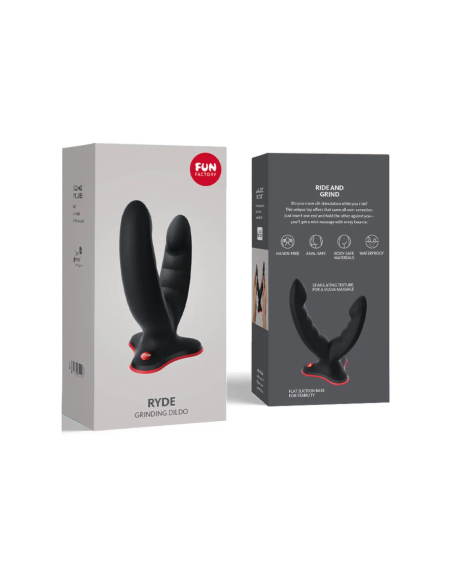 FUN FACTORY - RYDE DOUBLE DILDO & MASSAGER